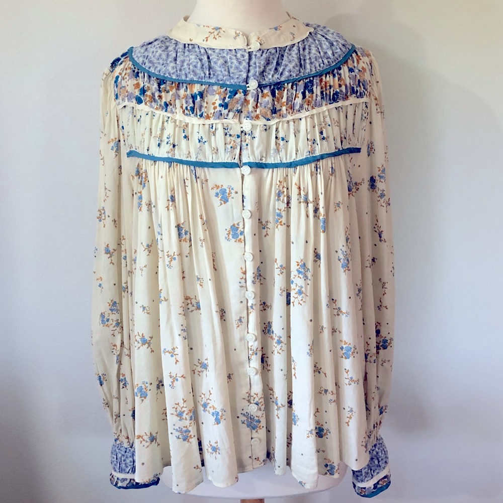 Free People Button Down